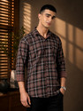 HKV FASHION Men Regular Fit Checkered Spread