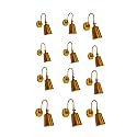 HL Home Lighting Fancy Bell Wall Light Matted Finish D-5 Wall Light for Living Room, Home and Office | Golden Pack of 2 (Free Bulb) (10)