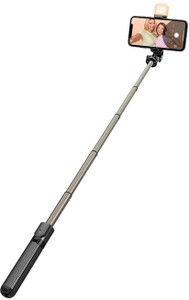 hlmobile ay super brand r1s wireless selfie stick stand remote flash light all smartphones monopod kit tripod tripod kit