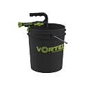 HME Game Washer with Bucket | Portable Durable Effective Wild Game Cleaner with Adjustable Water Flow Valve & Vоrtех 5-Gallon Bucket for Field Dressing & Processing
