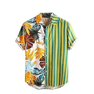 Funky Printed Shirt for Men Half Sleeves