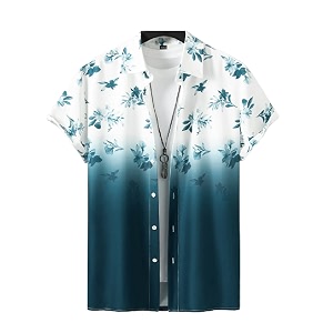 Funky Printed Shirt for Men Half Sleeves