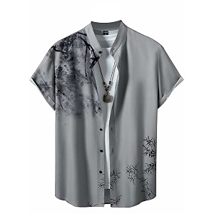 Funky Printed Shirt for Men Half Sleeves