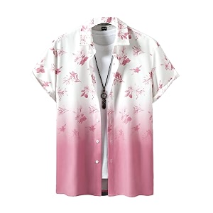 Funky Printed Shirt for Men Half Sleeves