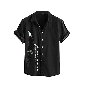 Funky Printed Shirt for Men Half Sleeves
