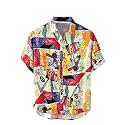 Funky Printed Shirt for Men Half Sleeves