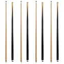 HMQQ 42/48/58 Inch 2-Piece Pool Cue Sticks, 17/18/20 oz, 2/4 Pack