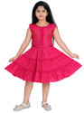 HMS KOLKATA Girls MidiKnee Length Casual Dress