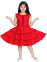HMS KOLKATA Girls MidiKnee Length Casual Dress