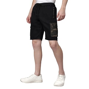 cotton cargo shorts for mens boy regular fit breathable bermuda half pant cargo with zip