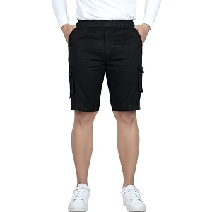 cotton cargo shorts for mens boy regular fit breathable bermuda half pant cargo with zip