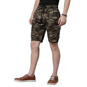 cotton cargo shorts for mens boy regular fit breathable bermuda half pant cargo with zip