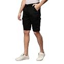 Cotton Cargo Shorts for Mens Boy Regular Fit Breathable |Bermuda Half Pant Cargo with Zip