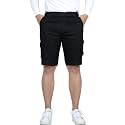 Cotton Cargo Shorts for Mens Boy Regular Fit Breathable |Bermuda Half Pant Cargo with Zip