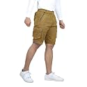 Cotton Cargo Shorts for Mens Boy Regular Fit Breathable |Bermuda Half Pant Cargo with Zip