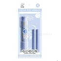 Cute Pencil Creative Stationery Retractable Rubber Stick Erasers for Kids, Creative Cartoon Pattern Cute Erasers Kawaii School Supply School Office Prize Stationary (Blue)