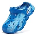HOBIBEAR Boys and Girls Classic Graphic Garden Clogs Slip on Sandals Water Shoes(Toddler/Little Kids/Big Kids)