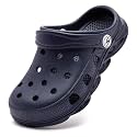 HOBIBEAR Boys and Girls Classic Graphic Garden Clogs Slip on Water Shoes(Toddler/Little Kids/Big Kids)