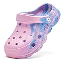 HOBIBEAR Boys and Girls Classic Graphic Garden Clogs Slip on Sandals Water Shoes(Toddler/Little Kids/Big Kids)
