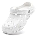HOBIBEAR Boys and Girls Classic Graphic Garden Clogs Slip on Water Shoes(Toddler/Little Kids/Big Kids)