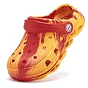 HOBIBEAR Boys and Girls Classic Graphic Garden Clogs Slip on Sandals Water Shoes(Toddler/Little Kids/Big Kids)
