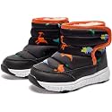 HOBIBEAR Boys Girls Toddler Snow Boots Waterproof Slip Resistant Outdoor Winter Shoes(Toddler/Little Kids/Big Kids)