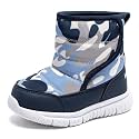 HOBIBEAR Boys Girls Toddler Snow Boots Waterproof Slip Resistant Outdoor Winter Shoes(Toddler/Little Kids/Big Kids)