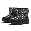 HOBIBEAR Boys Girls Toddler Snow Boots Waterproof Slip Resistant Outdoor Winter Shoes(Toddler/Little Kids/Big Kids)