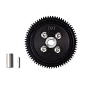 Spur Differential 70T Spur Gear Set for Tamiya TT-01/TT-02/TT-02B/Replacement Upgrade Parts