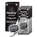 Hockey Car Air Freshener by HookUp - 4 Pack - Black Gold Scent (Extra Strong) | Unique Hockey Gift for Players, Coach, Fans | Hanging Car Accessory with Long Lasting Fresheners Smell
