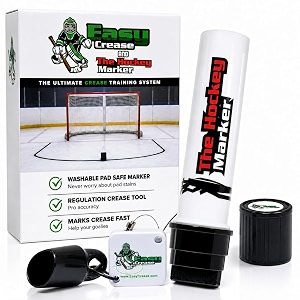 hockey goal crease markers - black