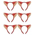 HODRME 6 PCS Animal Ears Headband-Halloween Christmas Festival Theme Party Animal Cosplay Costume Headbands