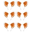 HODRME 6 PCS Animal Ears Headband-Halloween Christmas Festival Theme Party Animal Cosplay Costume Headbands