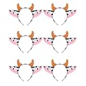 HODRME 6 PCS Animal Ears Headband-Halloween Christmas Festival Theme Party Animal Cosplay Costume Headbands