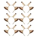 HODRME 6 PCS Animal Ears Headband-Halloween Christmas Festival Theme Party Animal Cosplay Costume Headbands