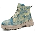 Hogent Steel Toe Boots for Women Men - Lightweight Breathable Work Boots