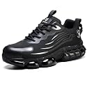 Hogent Steel Toe Shoes for Men, Cushioned Safety Work Sneakers
