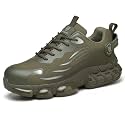 Hogent Steel Toe Shoes for Men, Cushioned Safety Work Sneakers