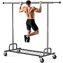 HOKEEPER Clothes Rack Collapsible Clothing Rack Capacity 525LBS Black
