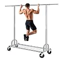 HOKEEPER Clothing Garment Rack Capacity 525LBS Collapsible Clothes Rack
