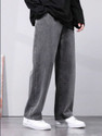 HOKER Men Loose Fit Mid Rise Grey