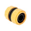 HOKIPO Plastic 1" Hose Pipe Jointer, 1 Piece (AR-3716 * 1), 50 x 50 mm