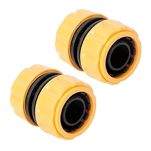 hokipo 134 hose pipe jointer 2 pieces ar-3716  2 plastic 6 x 6 x 5 centimeters