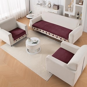HOKIPO 5 Seater Sofa Cover Mat with