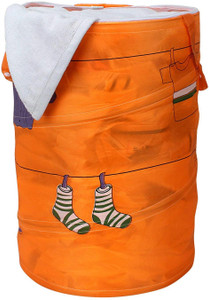 hokipo 50 l orange laundry basket