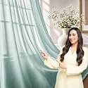 HOKIPO Breeze Sheer Curtain 7 Feet Long