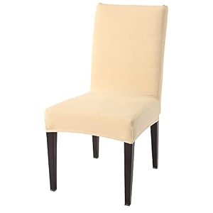 hokipo cover for dining chair seats elastic slip covers ar-4075-d6