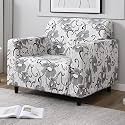 HOKIPO Elastic Sofa Cover 3 Seater and 2 Seater Full Covered Stretchable (AR-4277-E9*2 + AR-4879-E9)
