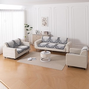 HOKIPO HeavenHue Sofa Cover 1 Seater for