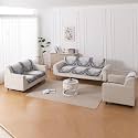 HOKIPO HeavenHue Sofa Cover 1 Seater for